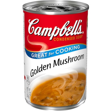 Campbells Campbell's Condensed Soup Red & White Golden Mushroom 10.5 oz., PK12 000017961